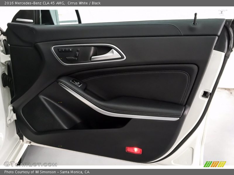 Cirrus White / Black 2016 Mercedes-Benz CLA 45 AMG