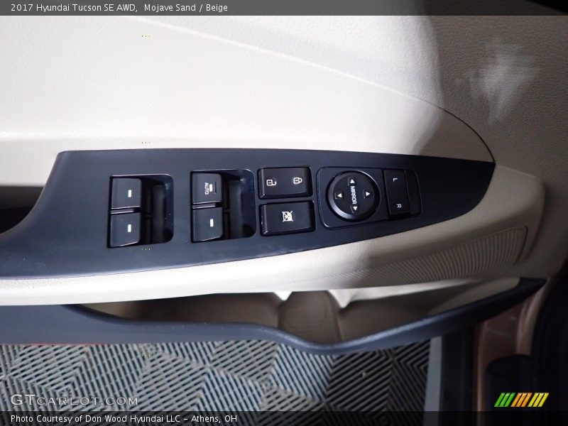 Mojave Sand / Beige 2017 Hyundai Tucson SE AWD
