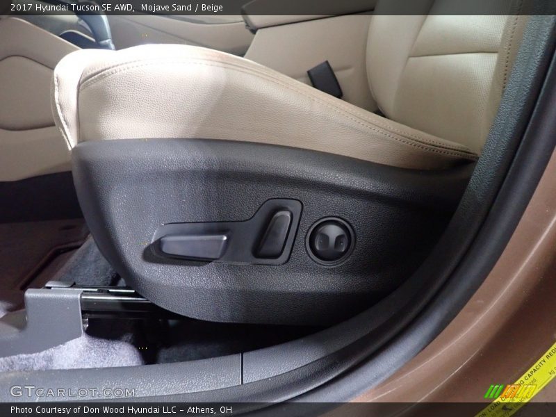 Mojave Sand / Beige 2017 Hyundai Tucson SE AWD