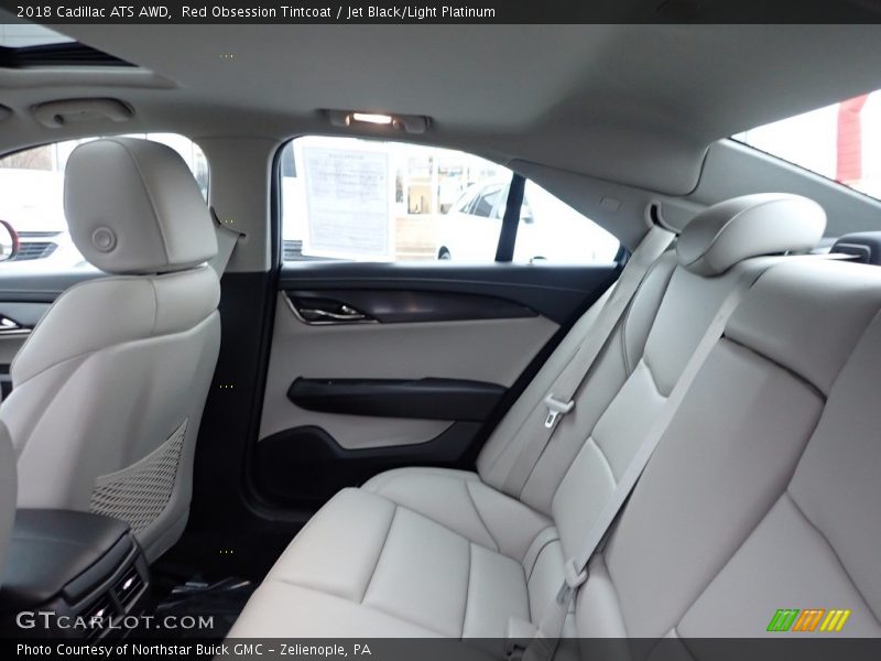 Red Obsession Tintcoat / Jet Black/Light Platinum 2018 Cadillac ATS AWD