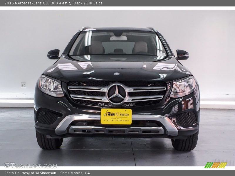 Black / Silk Beige 2016 Mercedes-Benz GLC 300 4Matic