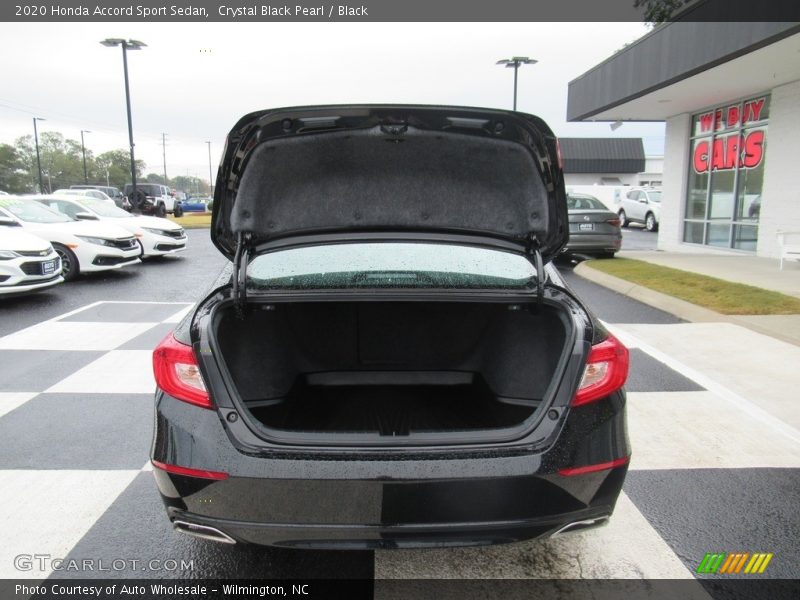 Crystal Black Pearl / Black 2020 Honda Accord Sport Sedan