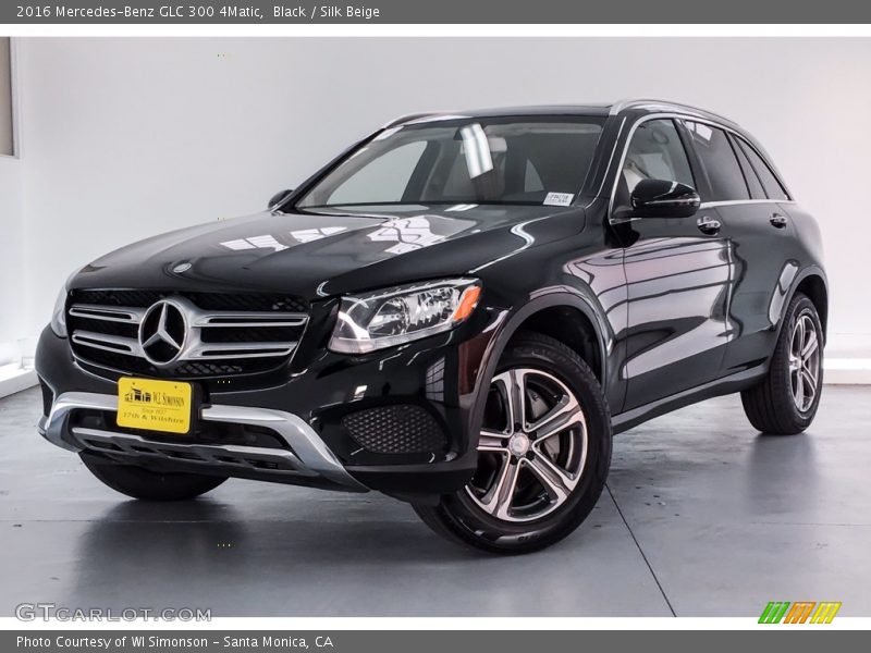 Black / Silk Beige 2016 Mercedes-Benz GLC 300 4Matic
