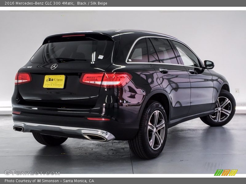 Black / Silk Beige 2016 Mercedes-Benz GLC 300 4Matic