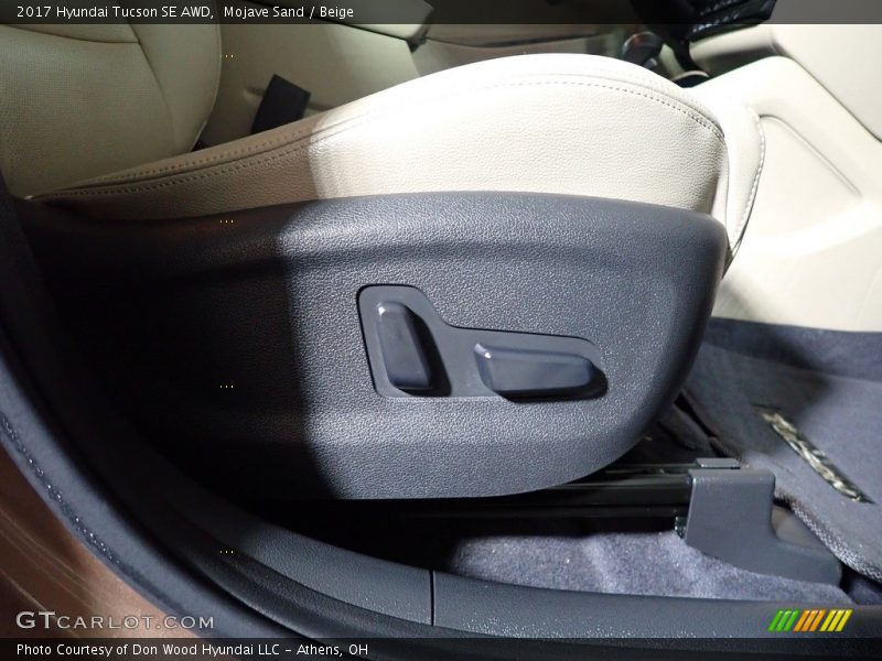 Mojave Sand / Beige 2017 Hyundai Tucson SE AWD
