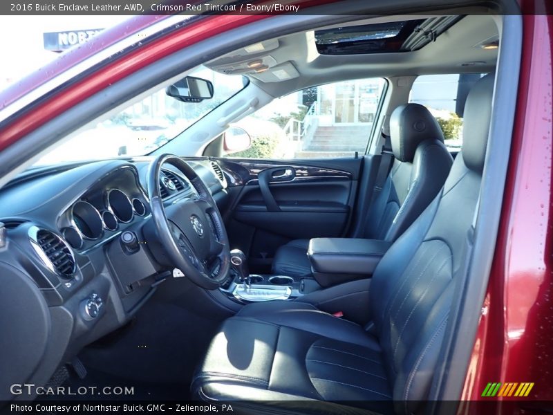 Crimson Red Tintcoat / Ebony/Ebony 2016 Buick Enclave Leather AWD
