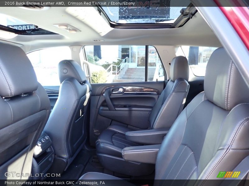 Crimson Red Tintcoat / Ebony/Ebony 2016 Buick Enclave Leather AWD