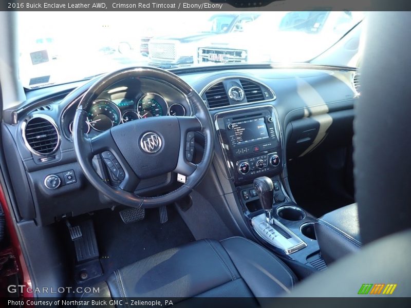 Crimson Red Tintcoat / Ebony/Ebony 2016 Buick Enclave Leather AWD