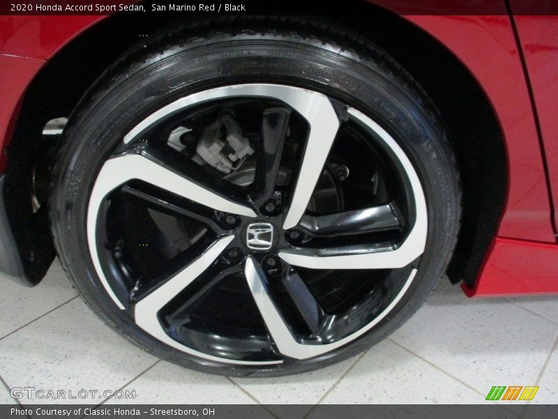 San Marino Red / Black 2020 Honda Accord Sport Sedan
