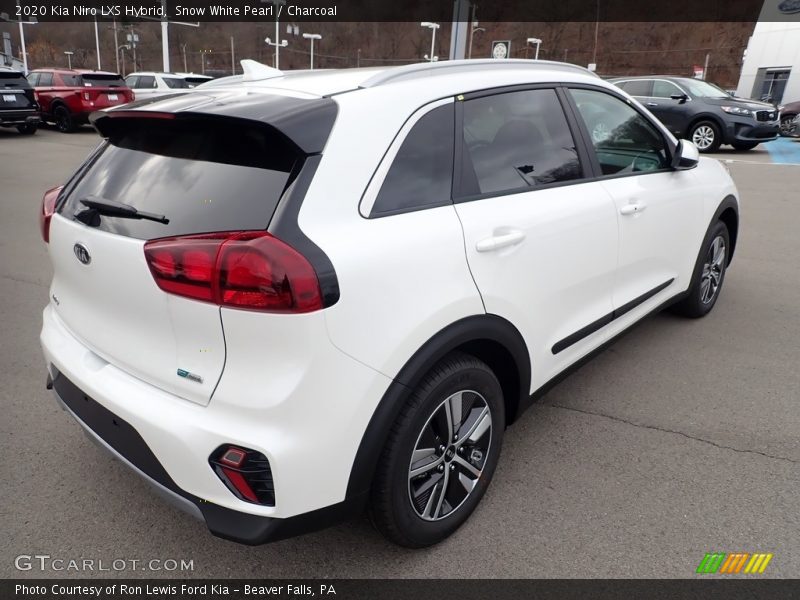 Snow White Pearl / Charcoal 2020 Kia Niro LXS Hybrid