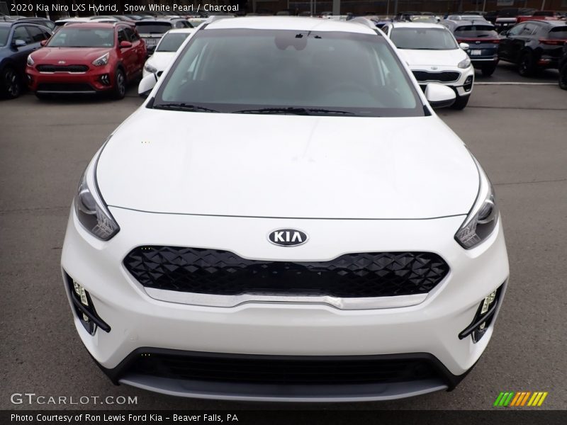 Snow White Pearl / Charcoal 2020 Kia Niro LXS Hybrid