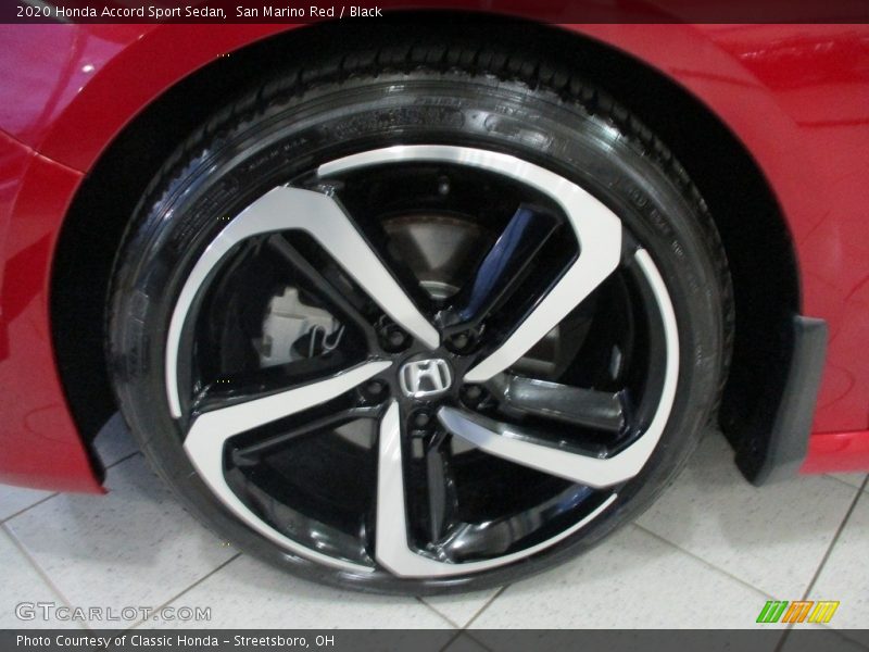 San Marino Red / Black 2020 Honda Accord Sport Sedan