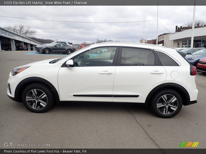 Snow White Pearl / Charcoal 2020 Kia Niro LXS Hybrid