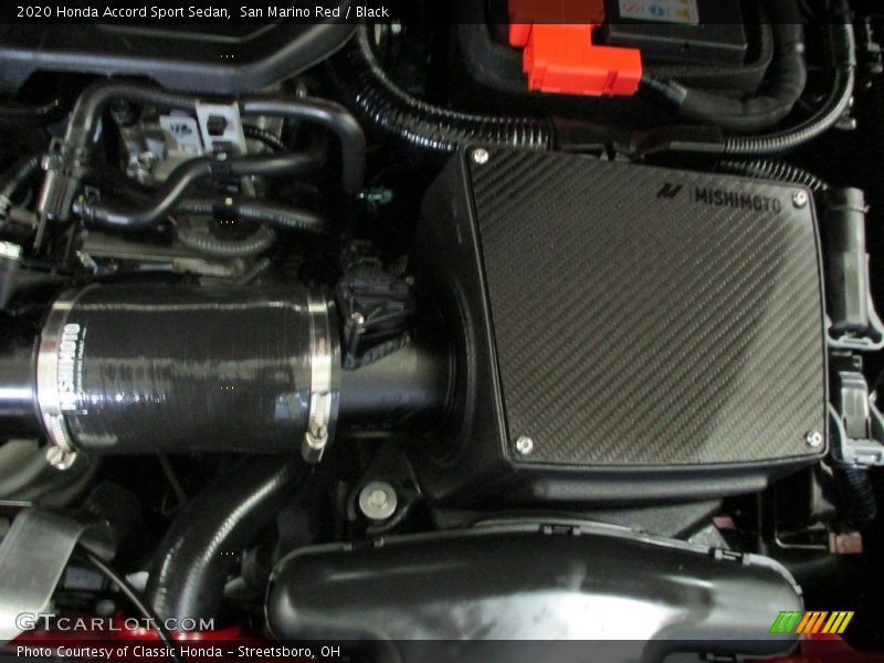 San Marino Red / Black 2020 Honda Accord Sport Sedan