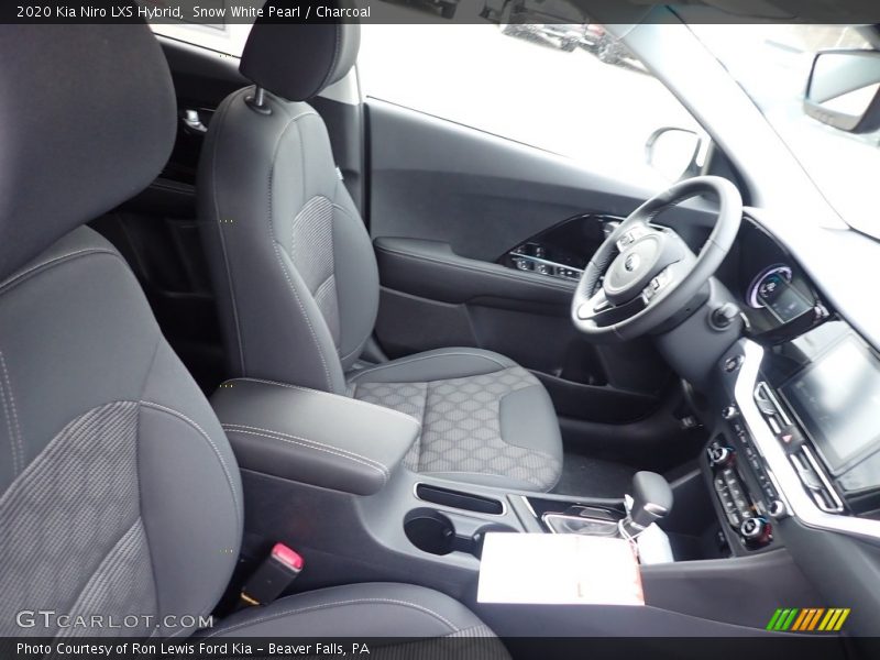 Snow White Pearl / Charcoal 2020 Kia Niro LXS Hybrid