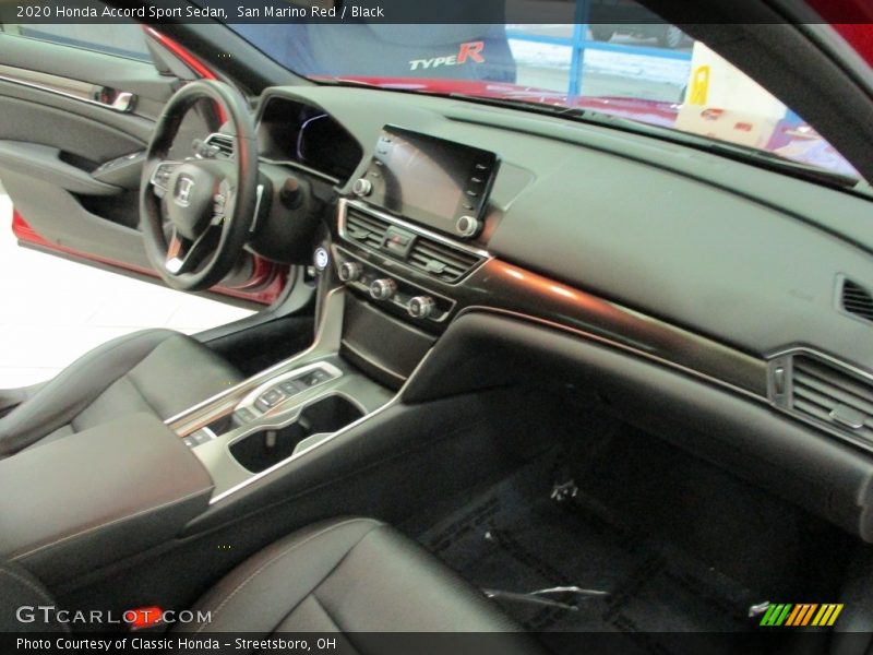 San Marino Red / Black 2020 Honda Accord Sport Sedan