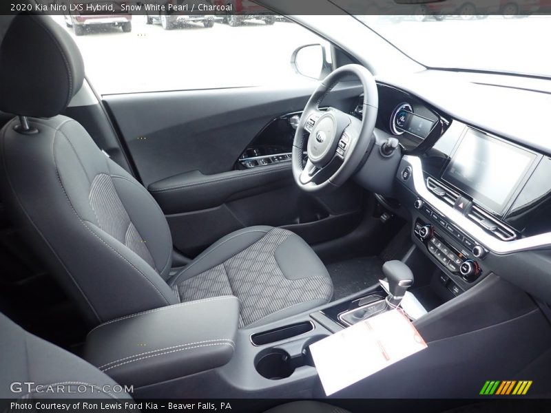 Snow White Pearl / Charcoal 2020 Kia Niro LXS Hybrid