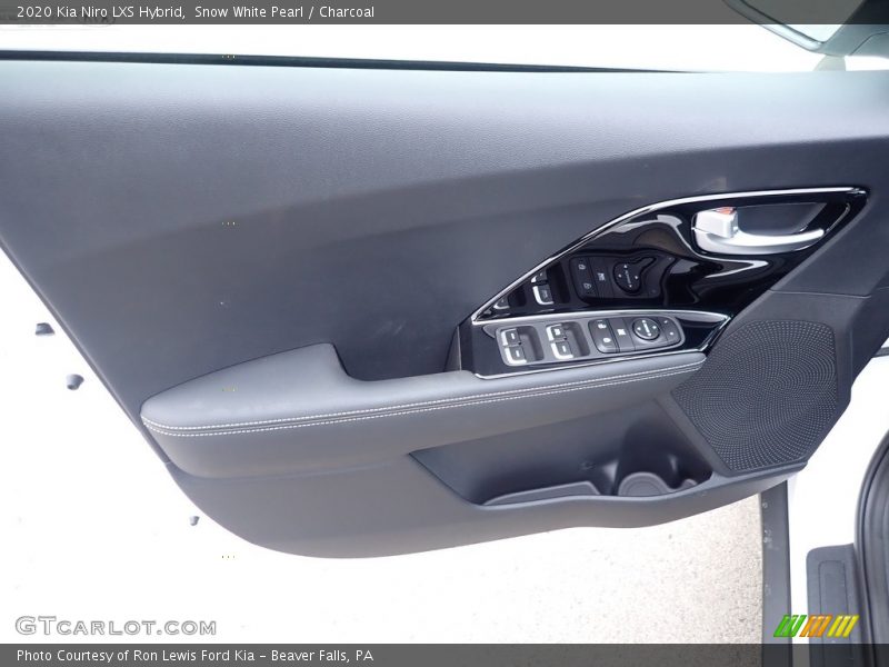 Snow White Pearl / Charcoal 2020 Kia Niro LXS Hybrid