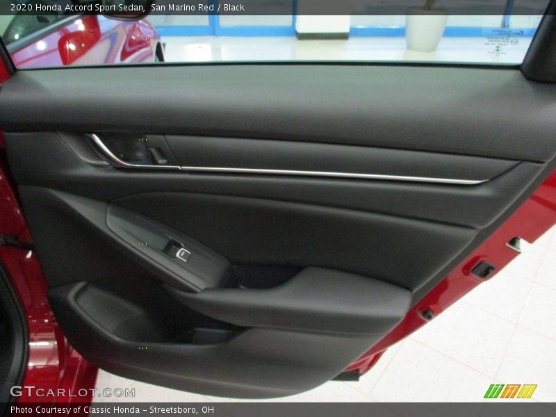 San Marino Red / Black 2020 Honda Accord Sport Sedan