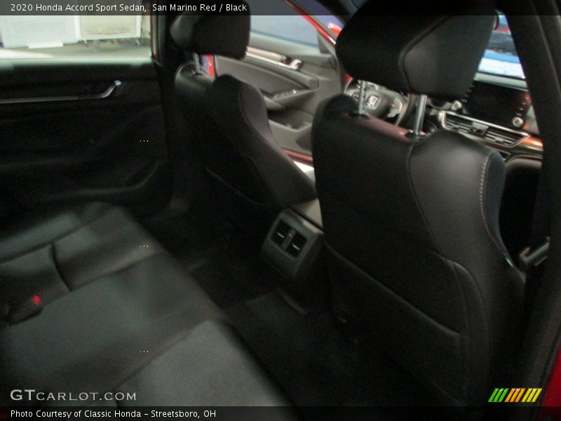San Marino Red / Black 2020 Honda Accord Sport Sedan