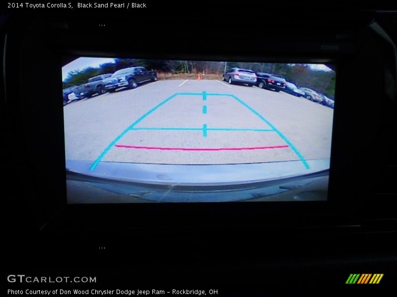 Black Sand Pearl / Black 2014 Toyota Corolla S