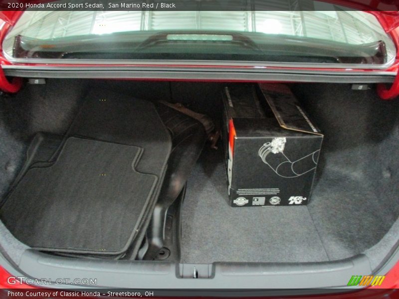 San Marino Red / Black 2020 Honda Accord Sport Sedan