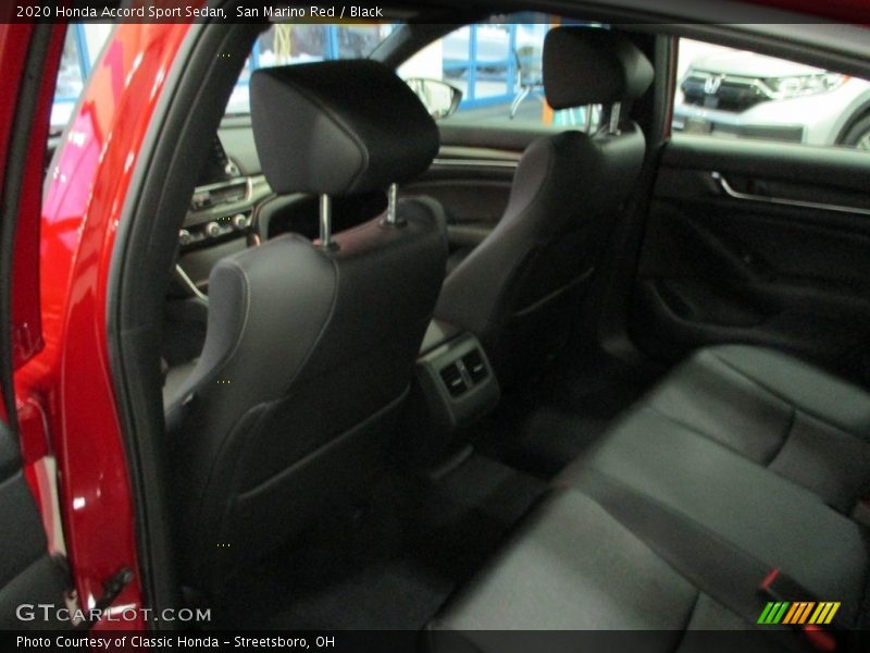 San Marino Red / Black 2020 Honda Accord Sport Sedan
