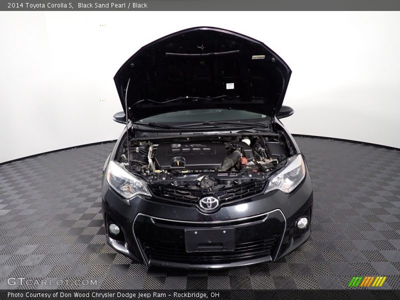 Black Sand Pearl / Black 2014 Toyota Corolla S