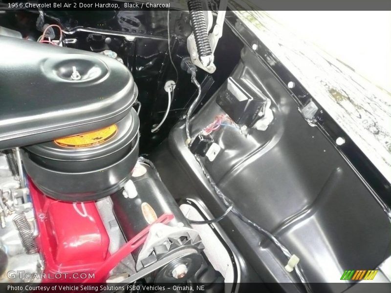 Black / Charcoal 1956 Chevrolet Bel Air 2 Door Hardtop