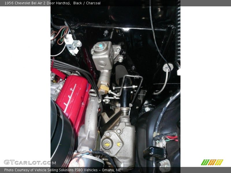 Black / Charcoal 1956 Chevrolet Bel Air 2 Door Hardtop
