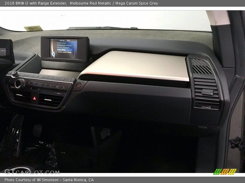 Melbourne Red Metallic / Mega Carum Spice Grey 2018 BMW i3 with Range Extender