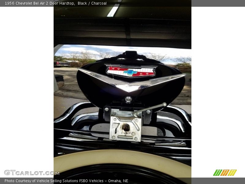 Black / Charcoal 1956 Chevrolet Bel Air 2 Door Hardtop