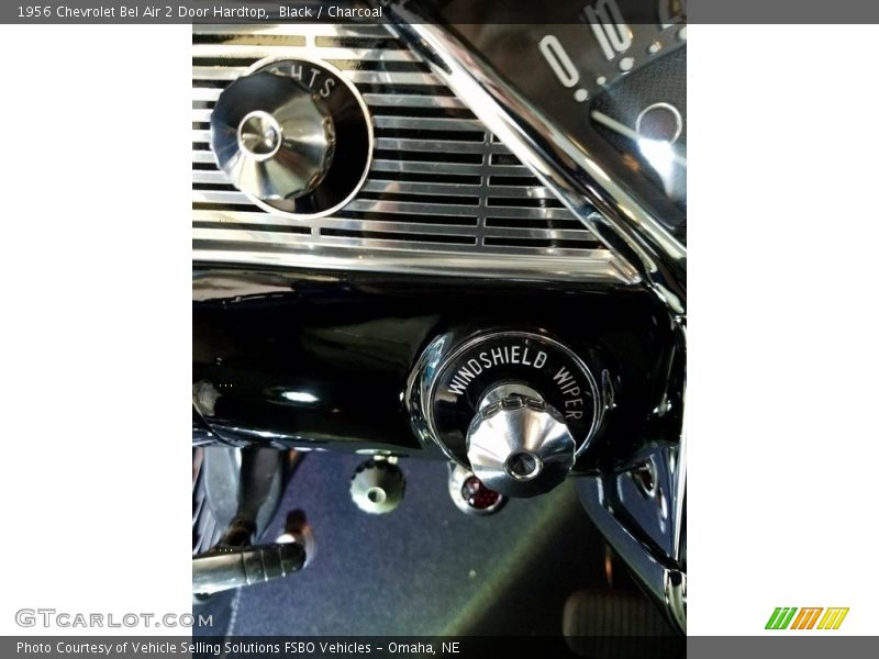 Controls of 1956 Bel Air 2 Door Hardtop