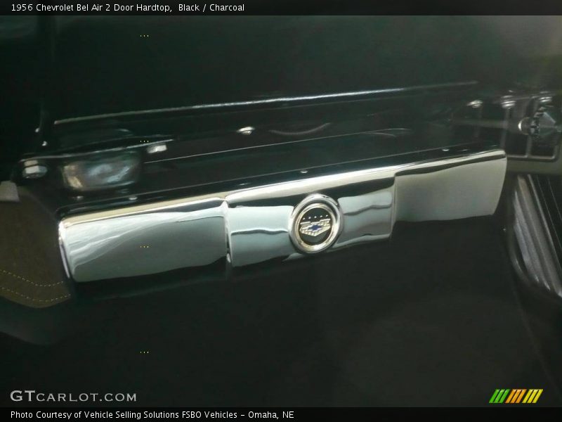 Black / Charcoal 1956 Chevrolet Bel Air 2 Door Hardtop