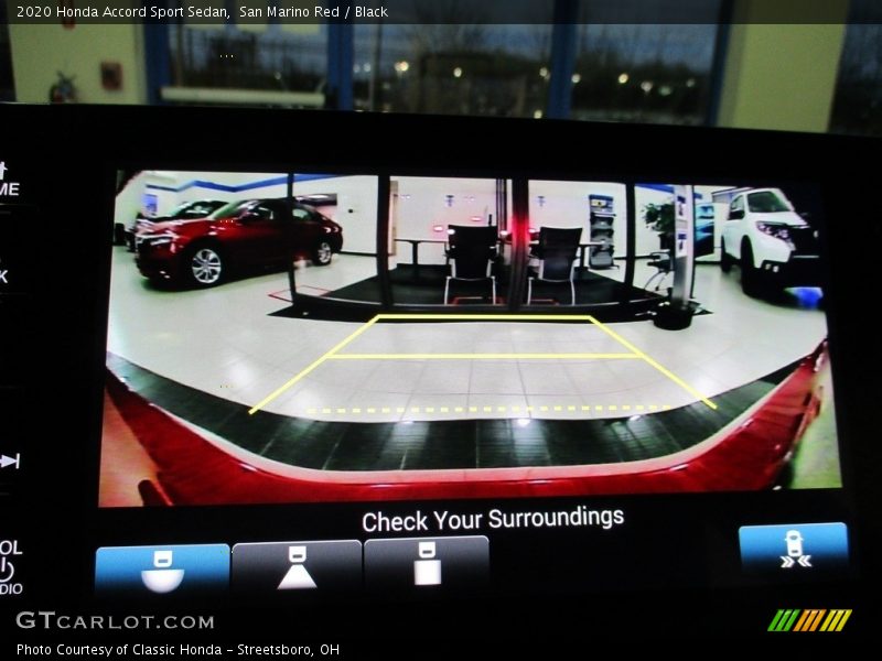 San Marino Red / Black 2020 Honda Accord Sport Sedan