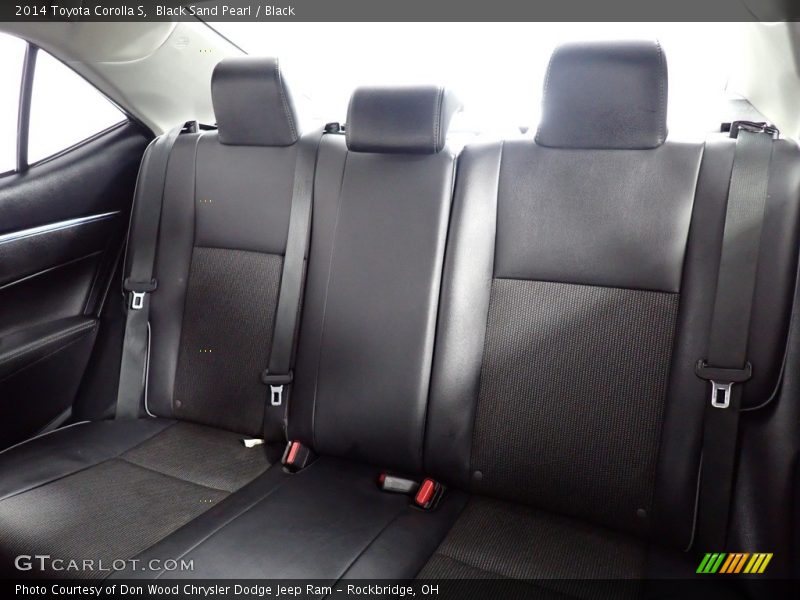 Black Sand Pearl / Black 2014 Toyota Corolla S