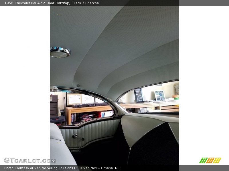 Black / Charcoal 1956 Chevrolet Bel Air 2 Door Hardtop