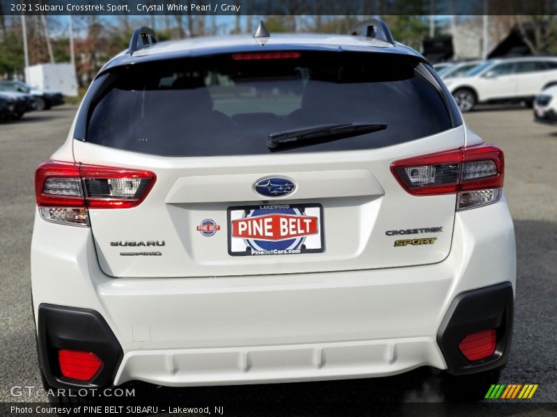 Crystal White Pearl / Gray 2021 Subaru Crosstrek Sport