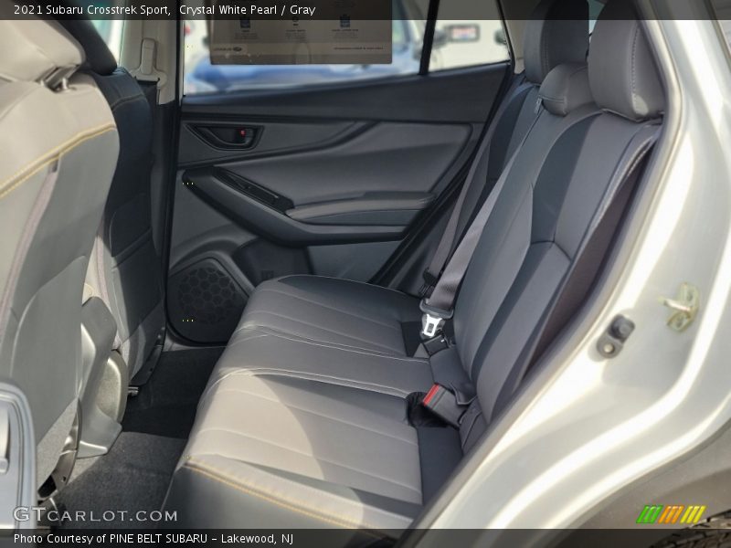 Crystal White Pearl / Gray 2021 Subaru Crosstrek Sport