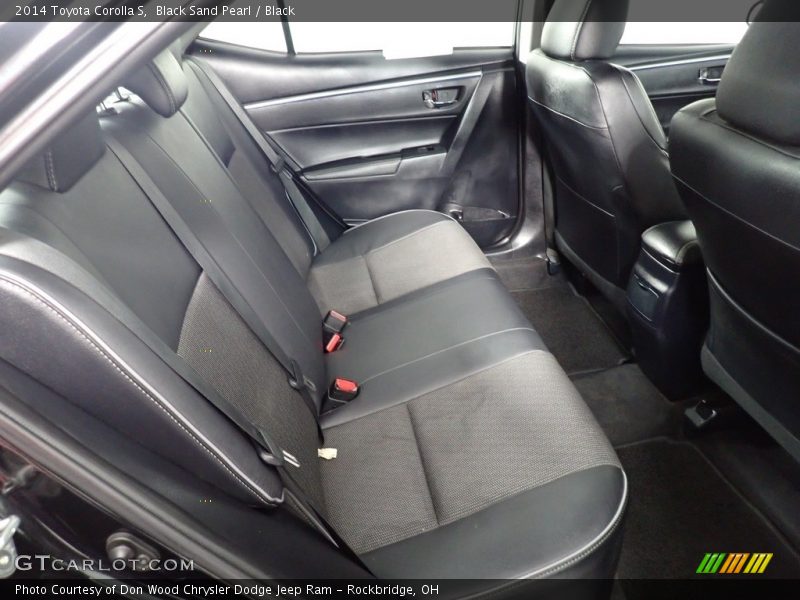Black Sand Pearl / Black 2014 Toyota Corolla S