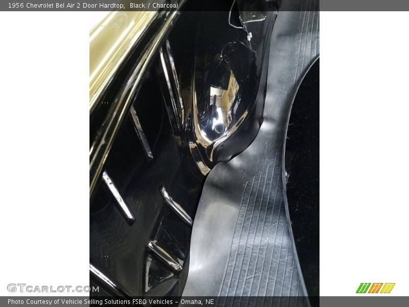 Black / Charcoal 1956 Chevrolet Bel Air 2 Door Hardtop