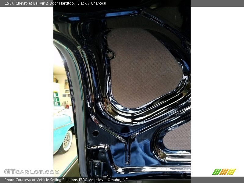 Black / Charcoal 1956 Chevrolet Bel Air 2 Door Hardtop