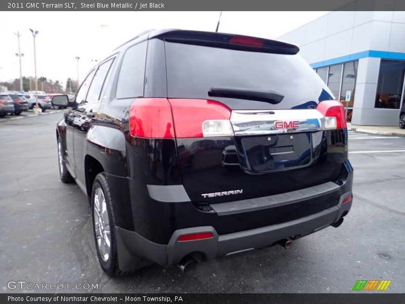 Steel Blue Metallic / Jet Black 2011 GMC Terrain SLT
