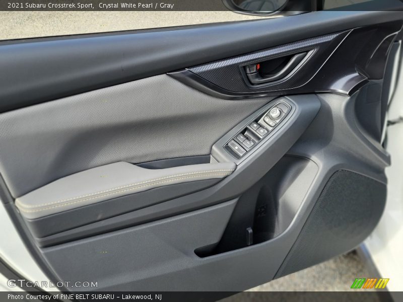 Crystal White Pearl / Gray 2021 Subaru Crosstrek Sport