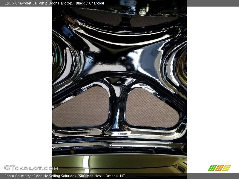 Black / Charcoal 1956 Chevrolet Bel Air 2 Door Hardtop