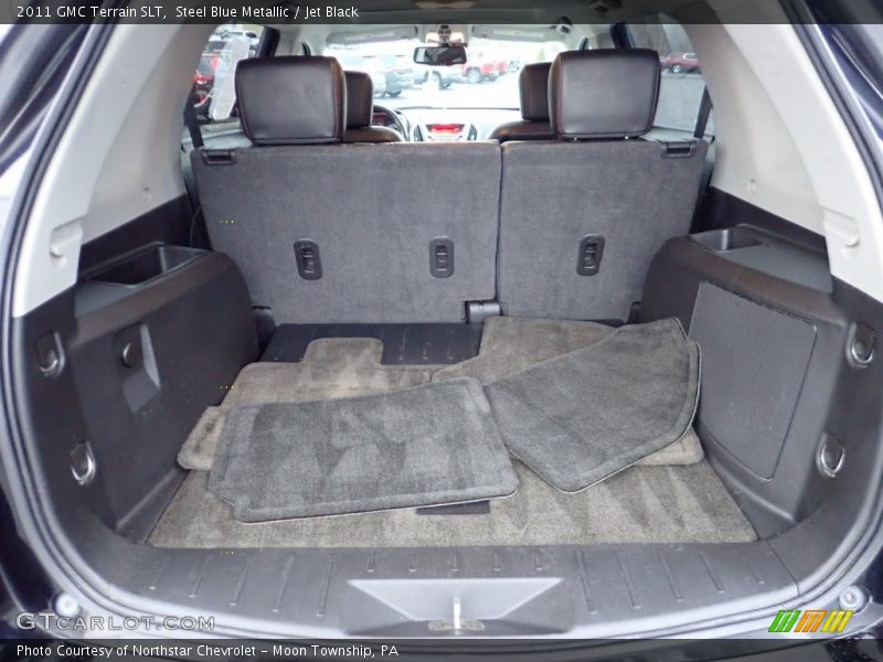 Steel Blue Metallic / Jet Black 2011 GMC Terrain SLT