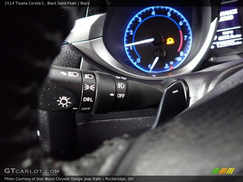 Black Sand Pearl / Black 2014 Toyota Corolla S