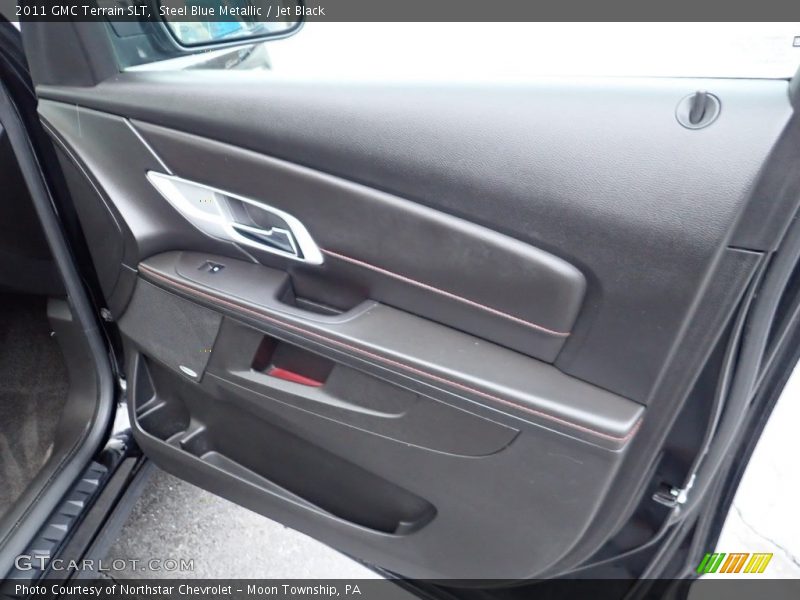 Steel Blue Metallic / Jet Black 2011 GMC Terrain SLT