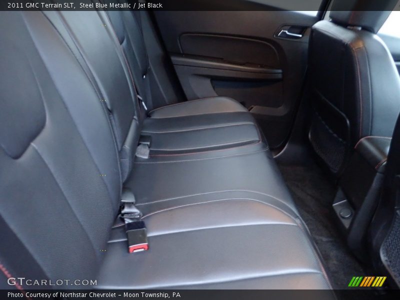 Steel Blue Metallic / Jet Black 2011 GMC Terrain SLT