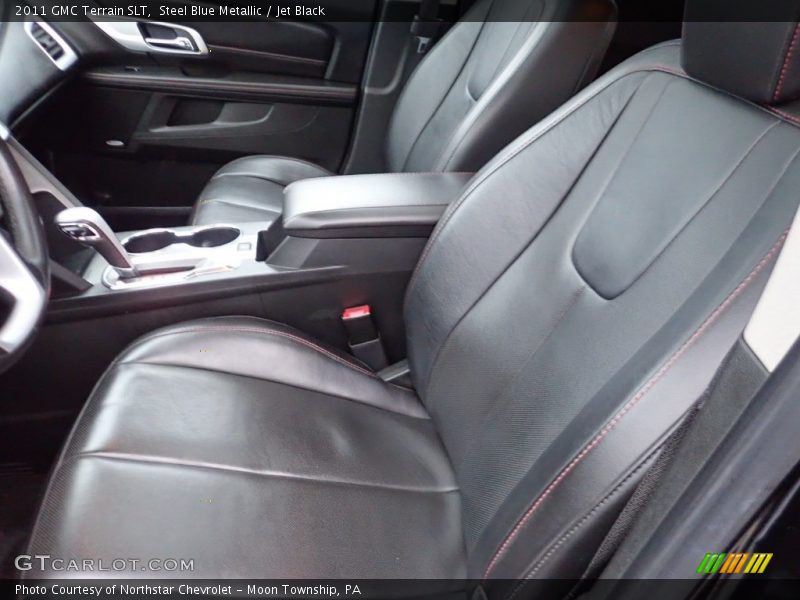 Steel Blue Metallic / Jet Black 2011 GMC Terrain SLT